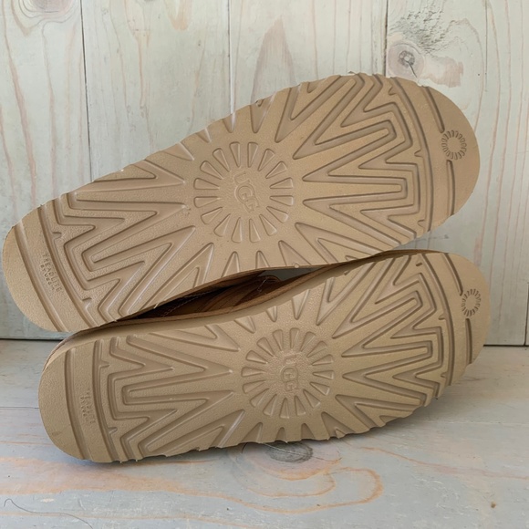 UGG NEUMEL SNAPBACK CHESTNUT SUEDE CHUKKA BOOTS US 13 NEW - Picture 5 of 5